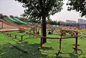 开一家小型儿童游乐场 网红无动力游乐设施