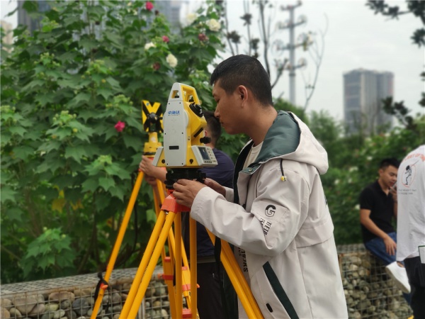 学习测量实践操作地形测绘培训班
