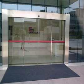 北京玉堂修玻璃门 换地弹簧