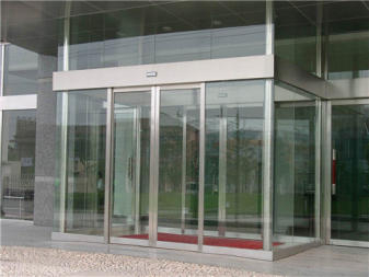 北京玉堂玻璃门 普通玻璃 地弹簧玻璃门专业厂家