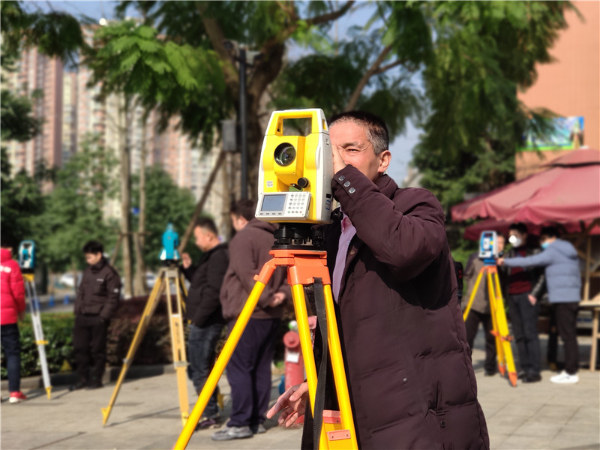 武汉房屋施工测量全站仪测量放线